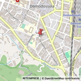 Mappa Via Gibellino,  1, 28845 Domodossola, Verbano-Cusio-Ossola (Piemonte)