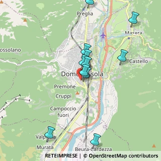 Mappa Via Marinai D'Italia, 28845 Domodossola VB, Italia (2.09167)