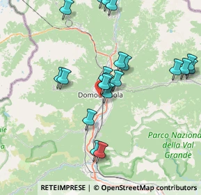 Mappa Via Marinai D'Italia, 28845 Domodossola VB, Italia (7.7695)
