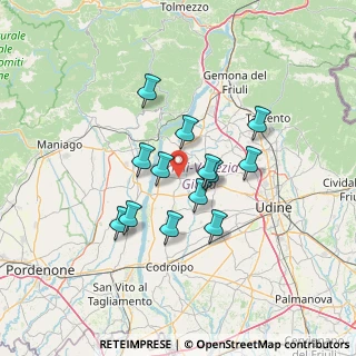 Mappa Via Carpacco, 33030 Rive d'Arcano UD, Italia (10.68154)