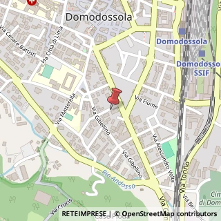 Mappa Via marinai d'italia 1, 28845 Domodossola, Verbano-Cusio-Ossola (Piemonte)