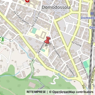Mappa Via Matterella, 5, 28845 Domodossola, Verbano-Cusio-Ossola (Piemonte)