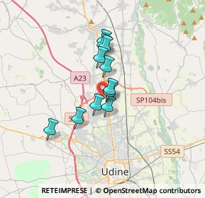 Mappa Via Perugia, 33010 Feletto Umberto UD, Italia (2.32545)