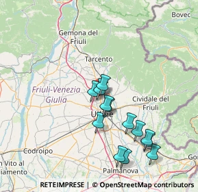 Mappa Via Perugia, 33010 Feletto Umberto UD, Italia (13.91769)