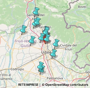 Mappa Via Perugia, 33010 Feletto Umberto UD, Italia (10.67071)