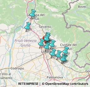 Mappa Via Perugia, 33010 Feletto Umberto UD, Italia (9.90231)