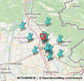 Mappa Via Perugia, 33010 Feletto Umberto UD, Italia (9.96875)