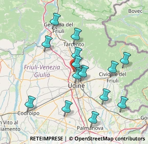 Mappa Via Perugia, 33010 Feletto Umberto UD, Italia (14.71714)