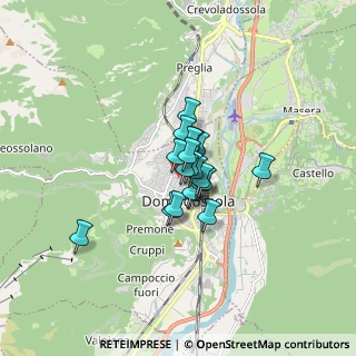 Mappa Via G.B Scapaccino, 28845 Domodossola VB, Italia (0.8325)