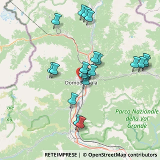 Mappa Via Filippo Turati, 28845 Domodossola VB, Italia (7.6785)