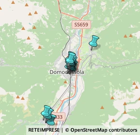 Mappa Via Cavaliere di, 28845 Domodossola VB, Italia (2.45714)