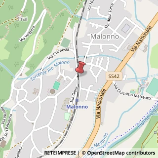 Mappa Via IV Novembre, 74, 25040 Malonno, Brescia (Lombardia)