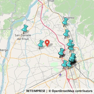 Mappa Via Centa, 33030 Moruzzo UD, Italia (8.91368)