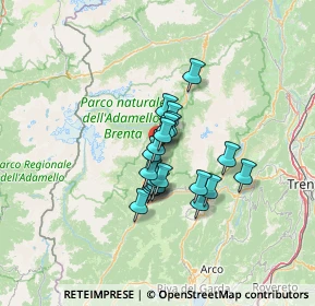 Mappa Via Fuss, 38080 Strembo TN, Italia (8.6565)