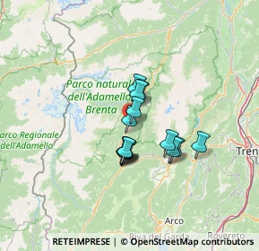Mappa Via Fuss, 38080 Strembo TN, Italia (8.62786)