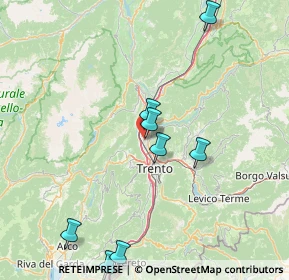 Mappa Via dei Masadori, 38121 Trento TN, Italia (25.36273)