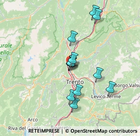 Mappa Via dei Masadori, 38121 Trento TN, Italia (11.85)