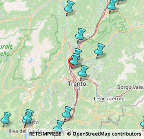 Mappa Via dei Masadori, 38121 Trento TN, Italia (22.12214)