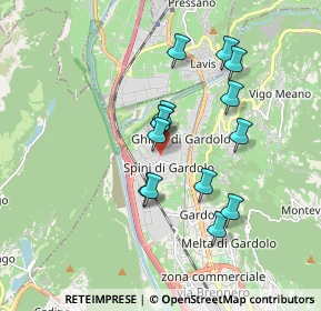 Mappa Via dei Masadori, 38121 Trento TN, Italia (1.49357)