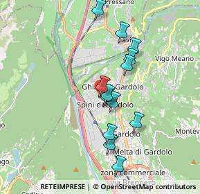 Mappa Via dei Masadori, 38121 Trento TN, Italia (1.56154)