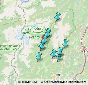 Mappa 38080 Strembo TN, Italia (10.41917)