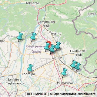 Mappa Via Borgo Bassi Inferiore, 33030 Moruzzo UD, Italia (13.70364)
