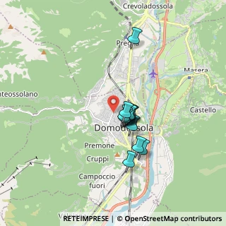 Mappa Via Scappacino, 28845 Domodossola VB, Italia (1.20167)