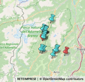 Mappa Strembo, 38080 Strembo TN, Italia (7.68063)
