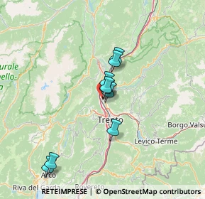 Mappa Via dei Masadori, 38100 Trento TN, Italia (19.49154)