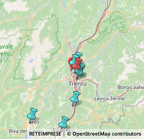 Mappa Via dei Masadori, 38100 Trento TN, Italia (28.21188)