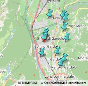 Mappa Via dei Masadori, 38100 Trento TN, Italia (1.51071)