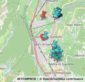 Mappa Via dei Masadori, 38100 Trento TN, Italia (2.042)