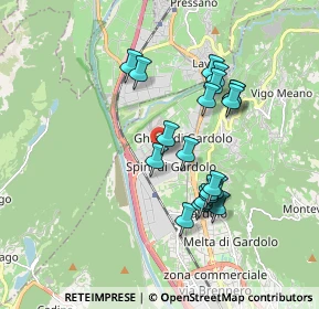 Mappa Via dei Masadori, 38100 Trento TN, Italia (1.603)