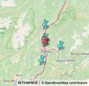 Mappa Via Cà Rossa, 38121 Trento TN, Italia (24.24714)