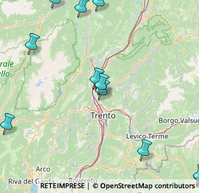 Mappa Via Cà Rossa, 38121 Trento TN, Italia (25.43467)