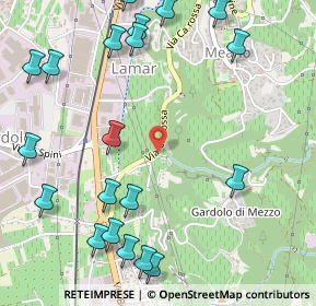 Mappa Via Cà Rossa, 38121 Trento TN, Italia (0.695)