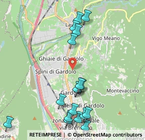 Mappa Via Cà Rossa, 38121 Trento TN, Italia (2.6015)