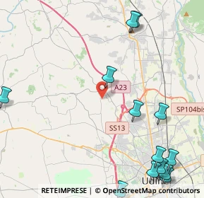 Mappa 33010 Pagnacco UD, Italia (6.22214)