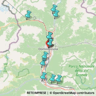 Mappa Via Matilde Ceretti, 28845 Domodossola VB, Italia (7.50083)