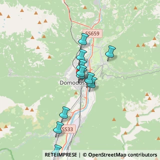 Mappa Via Alcide de Gasperi, 28845 Domodossola VB, Italia (2.97182)