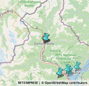 Mappa Via Alcide de Gasperi, 28845 Domodossola VB, Italia (25.98545)