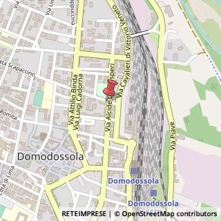 Mappa Via Trieste,  36, 28845 Domodossola, Verbano-Cusio-Ossola (Piemonte)