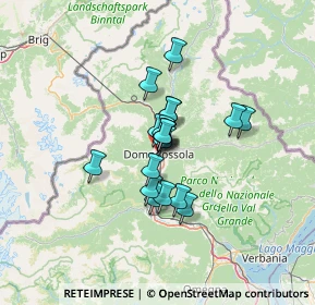 Mappa 28843 Domodossola VB, Italia (8.07632)