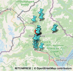 Mappa Via Marzabotto, 28843 Domodossola VB, Italia (8.0225)