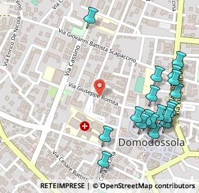 Mappa Via Marzabotto, 28843 Domodossola VB, Italia (0.316)