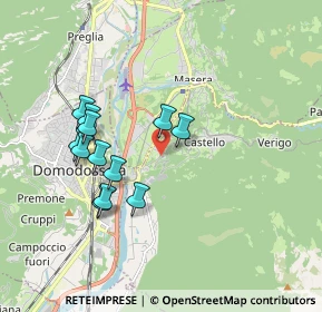 Mappa Via Provinciale Alta, 28859 Trontano VB, Italia (1.64417)