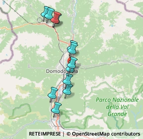 Mappa Via Provinciale Alta, 28859 Trontano VB, Italia (6.69917)