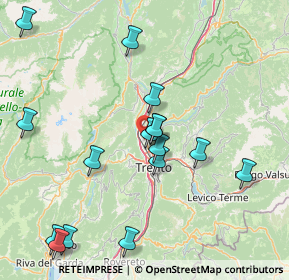 Mappa Via di Spini, 38100 Trento TN, Italia (16.985)