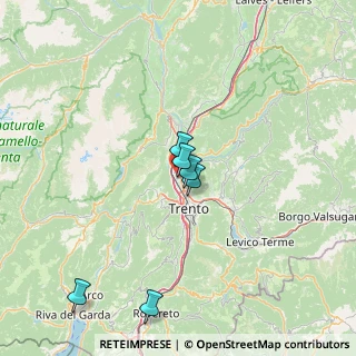 Mappa Via di Spini, 38100 Trento TN, Italia (32.10273)