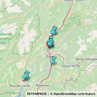 Mappa Via di Spini, 38100 Trento TN, Italia (19.49)
